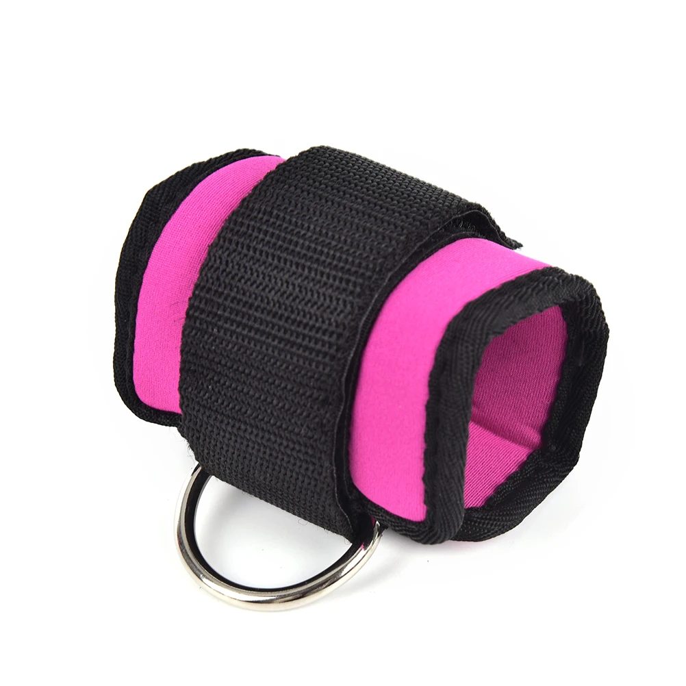 Multi Gym Cable Thigh Leg Pulley Strap D ring Ankle Anchor Strap Belt