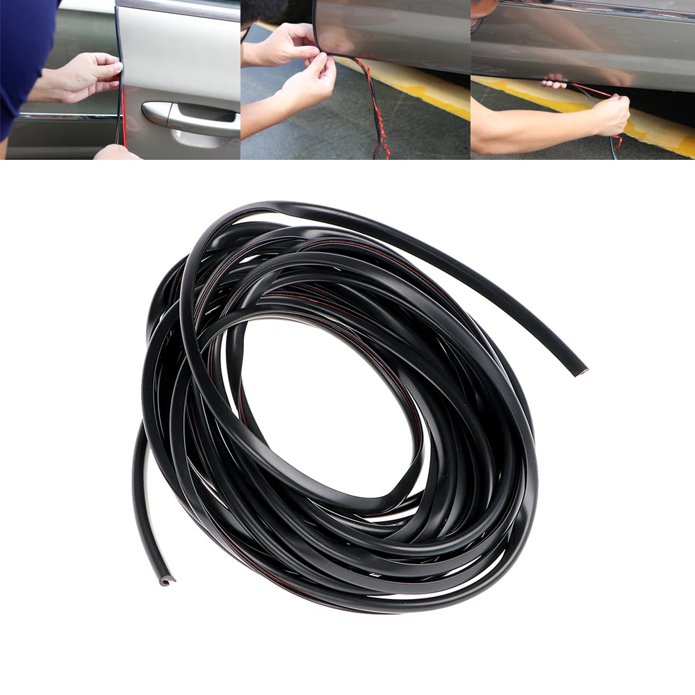 

Car Styling door edge rubber scratch Stickers for mini cooper golf 4 audi a3 golf 7 ford fiesta golf 6 renault Accessories