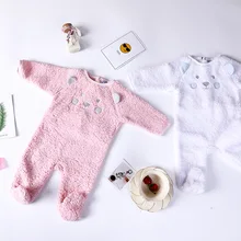 Child woman garments 2018 Boys&Ladies Roupas de bebe cotton new child images props onesie jumpersuit winter child woman romper