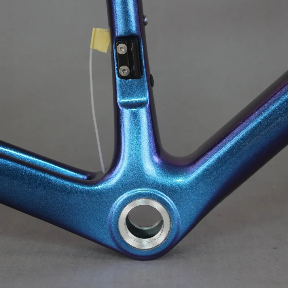 Хамелеон краска полный карбоновый велосипед части рама, карбоновая рама для шоссейного велосипеда FM208, карбоновая Аэро рамка для дороги Di2 OEM ODM углеродный велосипед