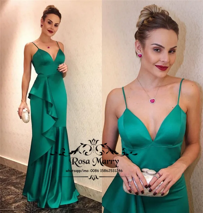 hunter green formal dress plus size