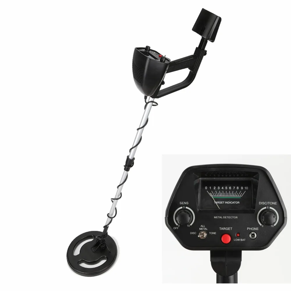 

MD-4040 Portable Metal Detector Searching Treasure Gold Pointer Display High Sensitivity Underground Metal Hunter Finder