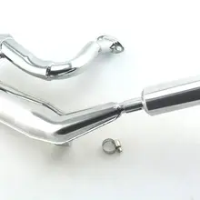 Глушитель+ выхлопная труба с глушителем для Rovan 30.5cc KM HPI 112457 bajer 5B SS 110190 5 T#109964 5SC SS#105734