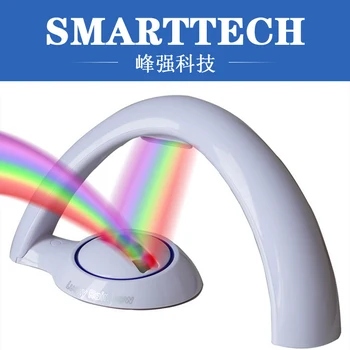 

Customized plastic molding rainbow night light enclosure