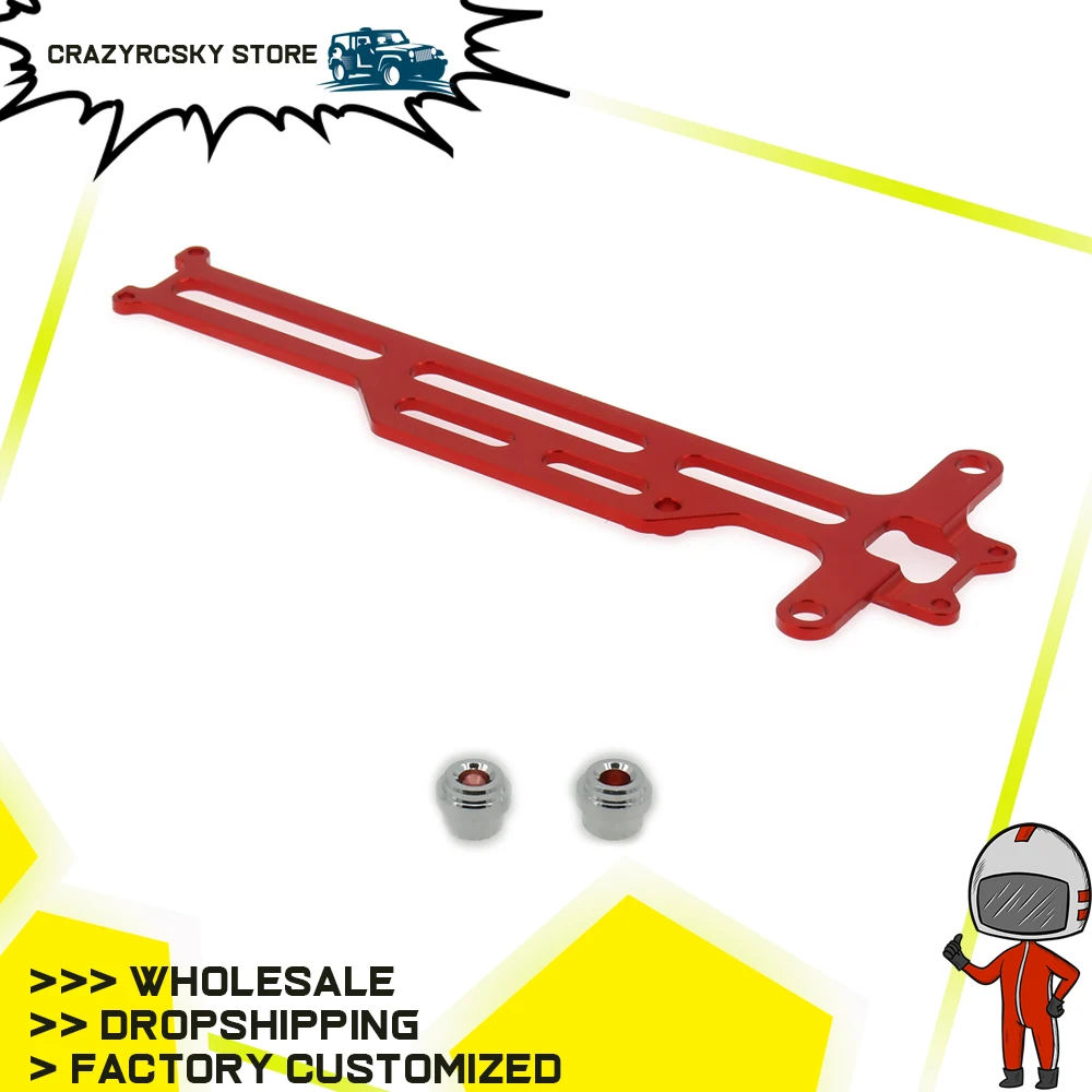 1 шт. алюминиевый радиоподнос из сплава для 1/18 Revel 24540 Scorch Hobbico Dromida Bx/Mt/Sc4.18 короткий