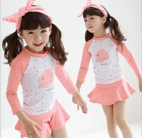 Korean Baby Swimsuit Cute Princess Bikini Girl Bathing Suits Baby 2
