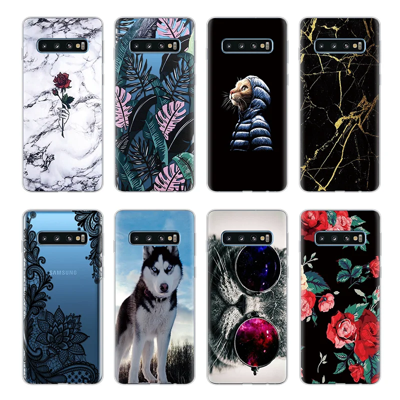 

Soft Animal Silicone Case For Samsung Galaxy S10e Case For Galaxy S10e 5.8 '' inch For Samsung S 10e TPU Marble Phone Case