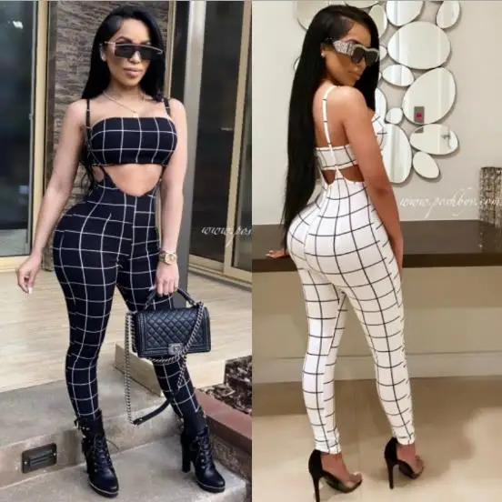 

2019 hot style fashion print strapless style casual women's suit