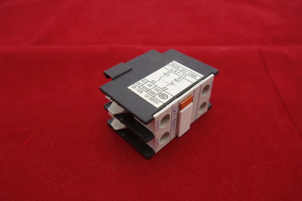 1PC Auxiliary Contact Block Fits LA1-DN11 1NO+1NC