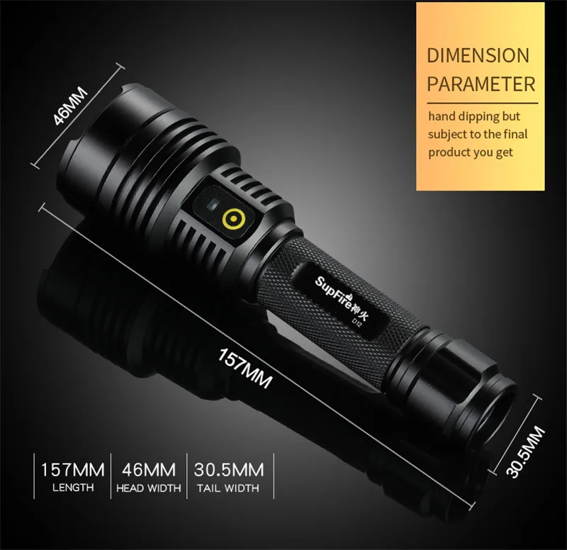 LED flashlight 08