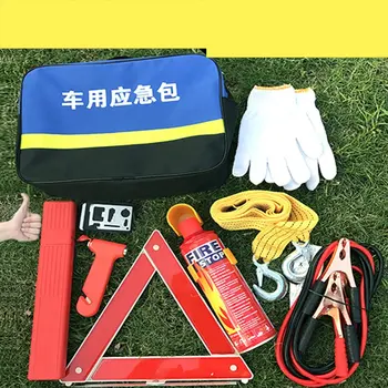 

Vehicle emergency tools vehicle rescue first aid kit