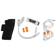 Водонепроницаемый Подводный 4 ГБ MP3 музыкальный плеер OLED экран водные виды спорта fm-радио