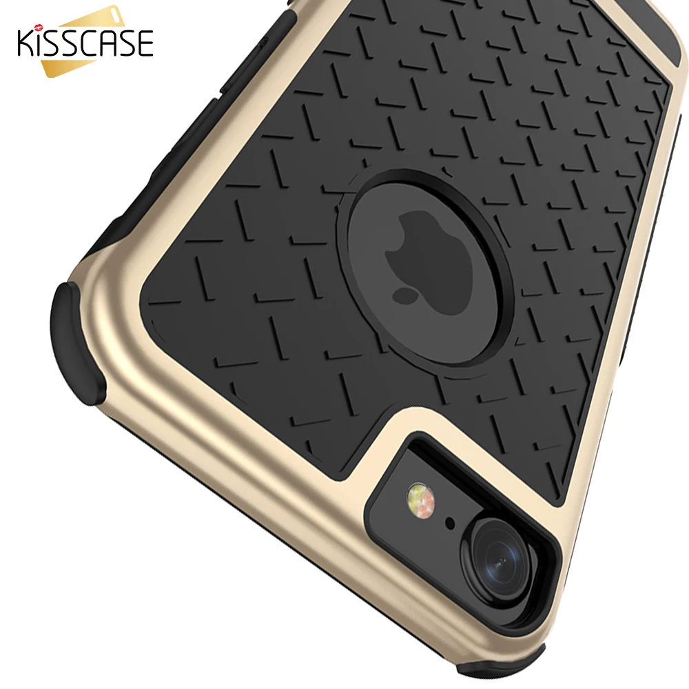 KISSCASE противоударной защитной плёнки противоударный экран защитный чехол для iPhone