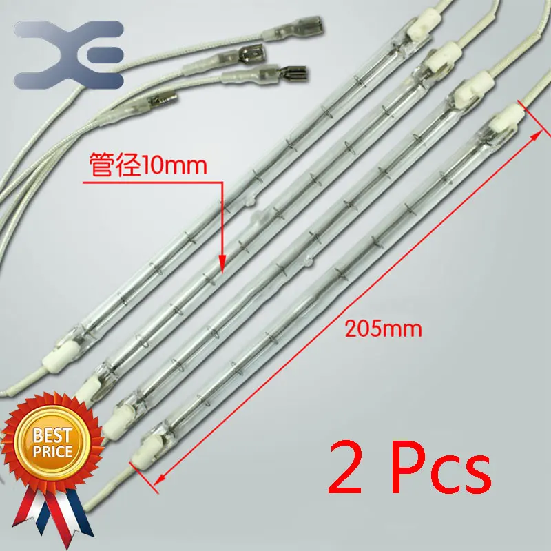 

2Pcs Microwave Oven Parts Electronic Parts and Components 900W Heating Tube