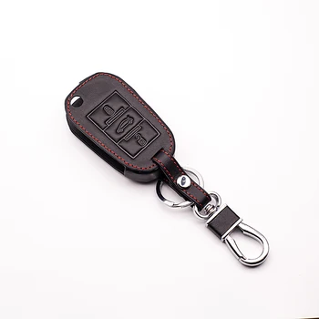 

The latest classic leather key cover lid box for Peugeot 3008 208 308 508 408 2008 407 307 4008 Car wallet car keys accessories