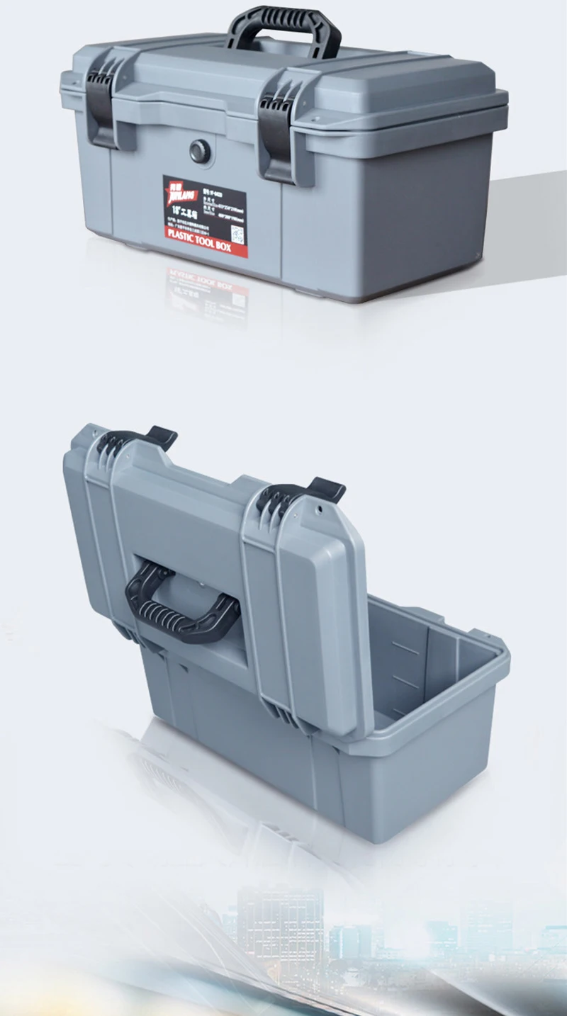 Многофункциональный ящик для инструментов для домашнего обслуживания автомобиля ручной художественный ящик для хранения инструментов Ремонтный ящик для инструментов чехол
