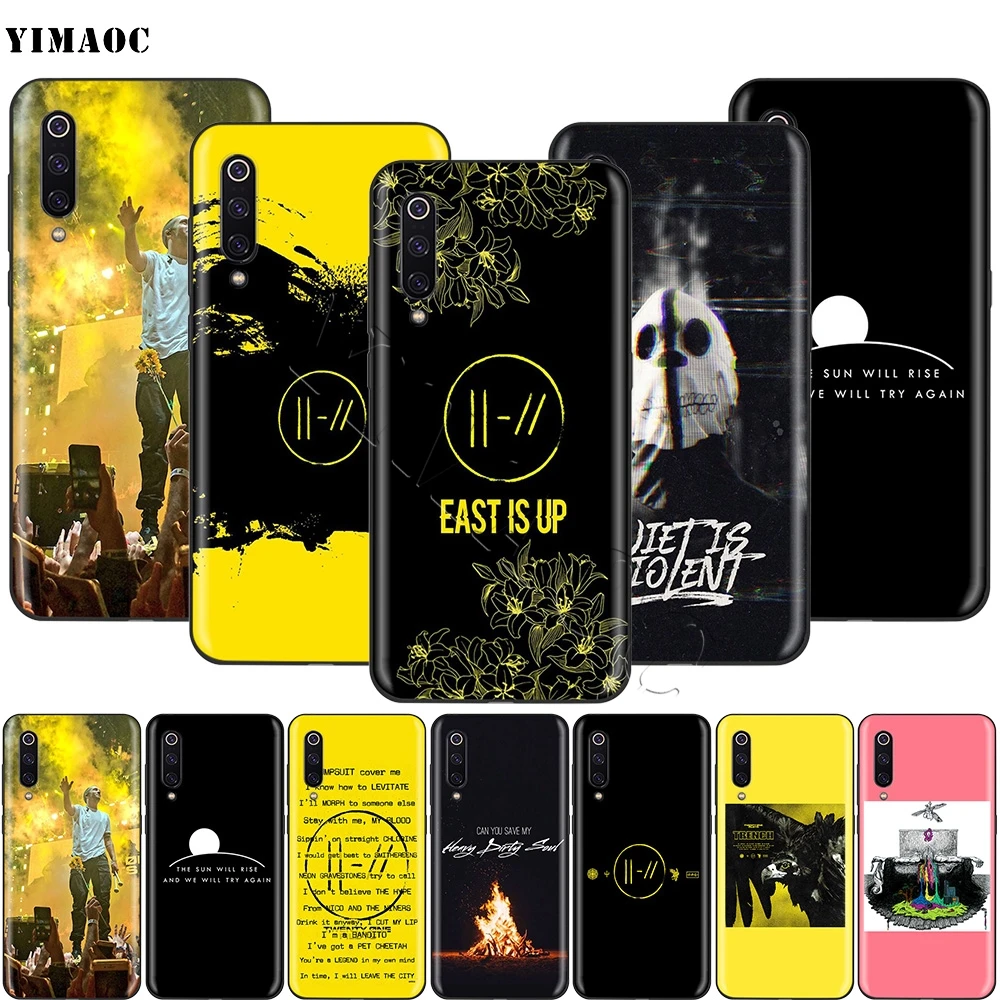 

YIMAOC Twenty One Pilots Trench Case for Xiaomi Redmi mi Note MAX 3 6a 7 6 8 9 go se mi6 mi8 a1 a2 Lite for pocophone f1