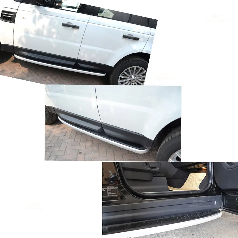 Алюминий подножку подножка бар для Land Rover Range Rover Sport 2006 2007 2008 2009 2010 2011 2012 2013