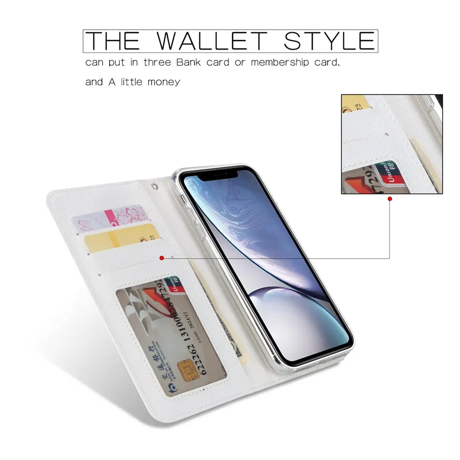 Чехол для iPhone 6, 6s, 7, 8 Plus, X, XR, XS MAX, чехол-кошелек для карт, съемный чехол, ПУ покрытие для карт, роскошный, деловой, кожаный, с перекрестными линиями