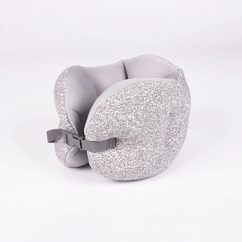 Light gray Нано-пена частицы шеи Путешествия Подушка airplaneSleep Поддержка Портативный головные уборы пена Nap домашний текстиль аксессуары Удобная подушка - Цвет: Light gray