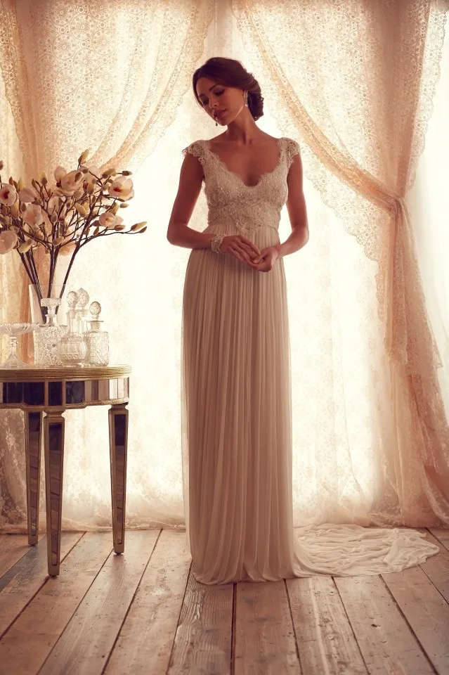 Vestido de noiva 2018 аппликация бисер лиф шифоновое Вечерние платье принцессы с длинным шлейфом мать невесты платья для женщин