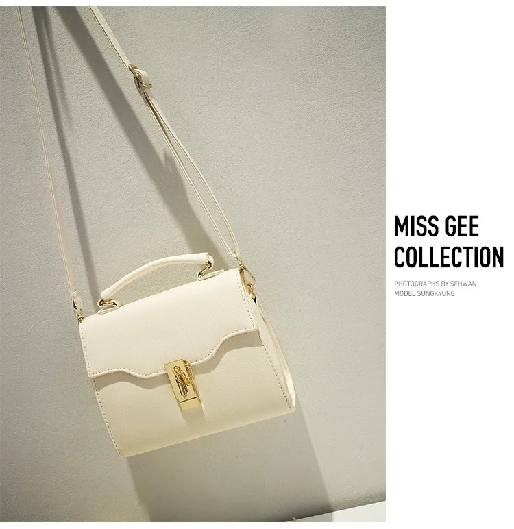 30 Women Bag 2016 New Trend Personality Korean Shoulder Messenger Little Bags Small Square Package Simple Fashion Luxury Handbags