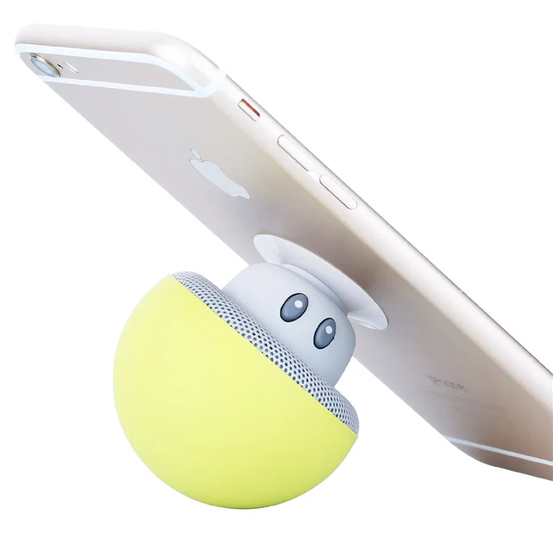 LemonMan Беспроводная мини-колонка в форме гриба bluetooth Водонепроницаемая стерео bluetooth-колонка с микрофоном для мобильного телефона компьютера