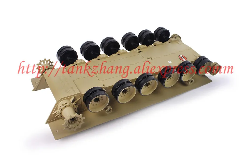 HENG LONG 3908 RC tank BRITISH CHALLENGER 2 1/16 запасные части No. 3908-030 пластиковый корпус с основными колесами