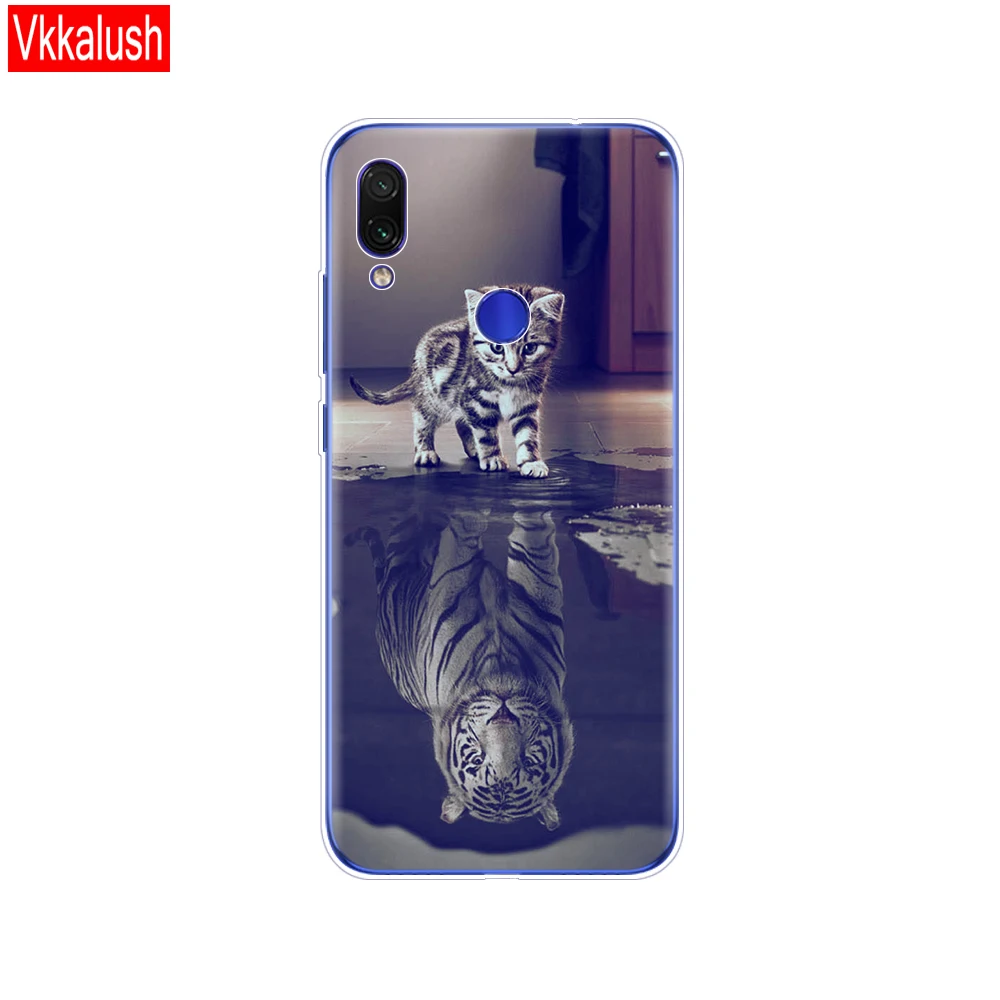 Чехол для Xiaomi Redmi Note 7, силиконовый мягкий ТПУ с рисунком, чехол для Xiaomi Redmi Note 7, 6,3 дюймов, Fundas Coque Redmi Note7, чехлы - Цвет: 80075