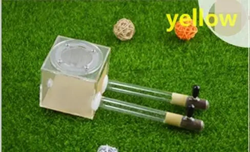 18mm yellow 2 tubes 1-2-8pcs Стекло трубы Ant Прозрачный гнездо для детей Студент научный Пособия по биологии устройства игрушка Ant вилла акриловые фермы насекомых любимчика - Цвет: 18mm yellow 2 tubes