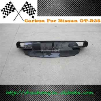 

2008-2013 Skyline R35 GTR OEM Higher-Leg Style Rear Spoiler CARBON FIBER