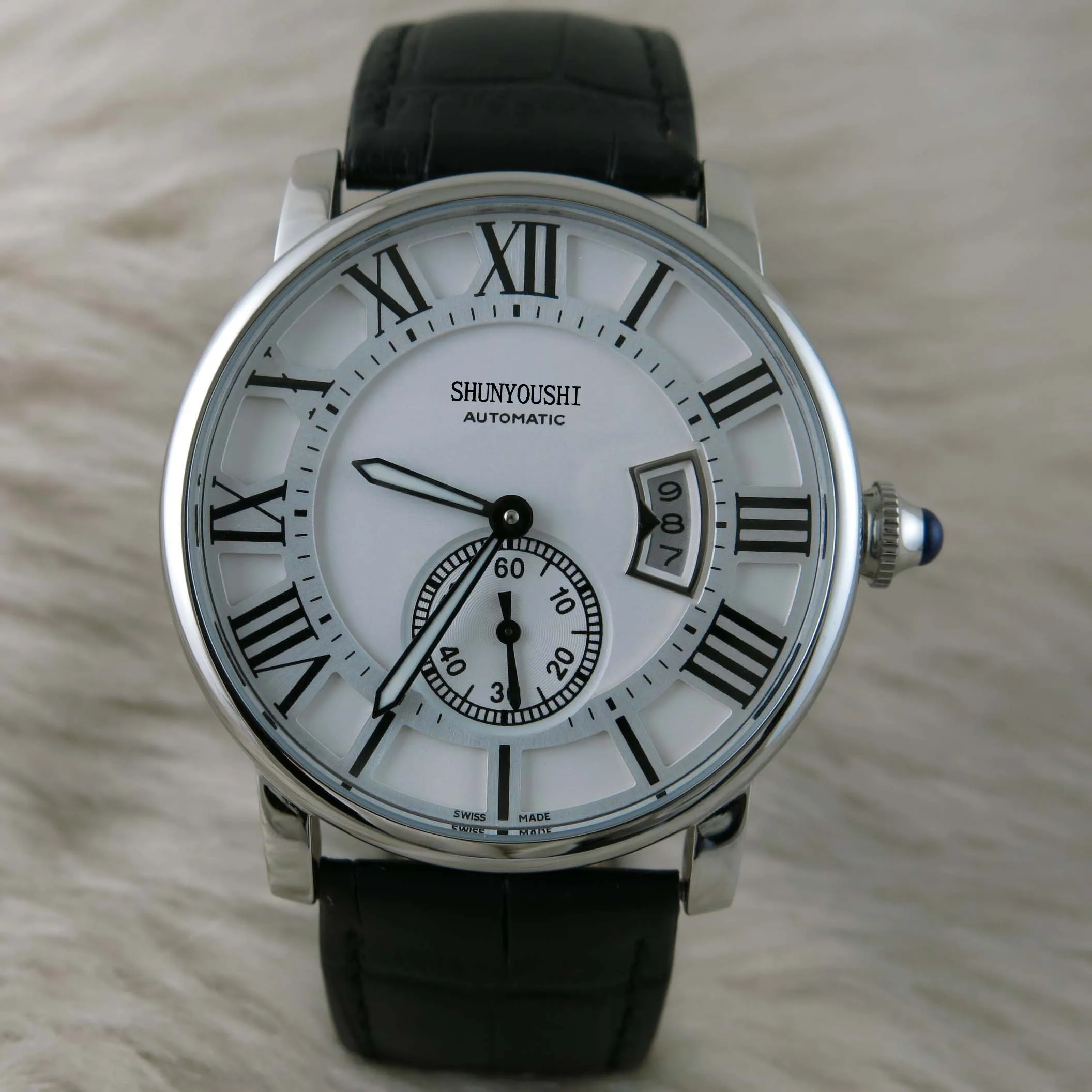 WG06773 Mens Watches Top Brand Runway Luxury European Design Automatic Mechanical Watch