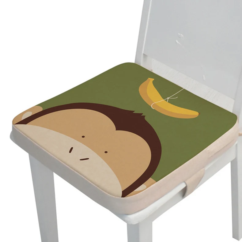 40x40x5 cm Monkey 10 см толстые детские автокресла подушка коврик подушка для высокого стула коврик подушка для кормления Подушка для стула коврик для коляски Подушка коврик - Цвет: 40x40x5 cm Monkey