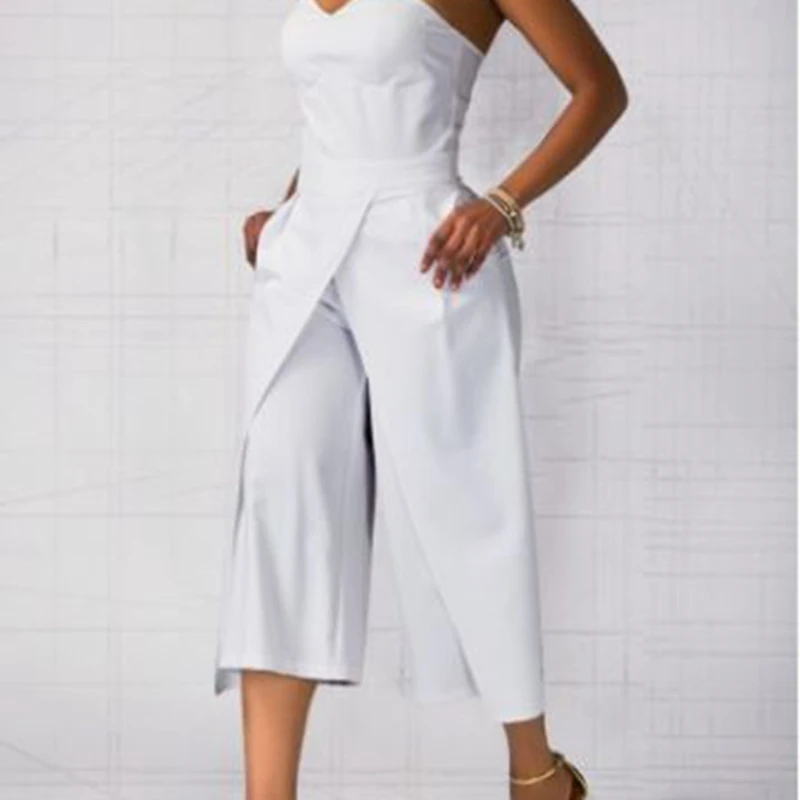 Casual Women Clubwear Bodycon Sleeveless V Neck Stylish Jumpsuit Romper Playsuit Casual Women Clubwear Bodycon Sleeveless V Neck Stylish Jumpsuit Romper Playsuit