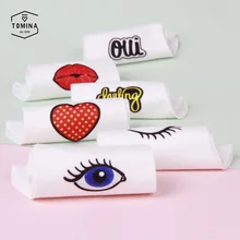 Новинка Летние оригинальные модели дизайнер Личность носки с принтом Винтажная театральная Печать Женщины Носки