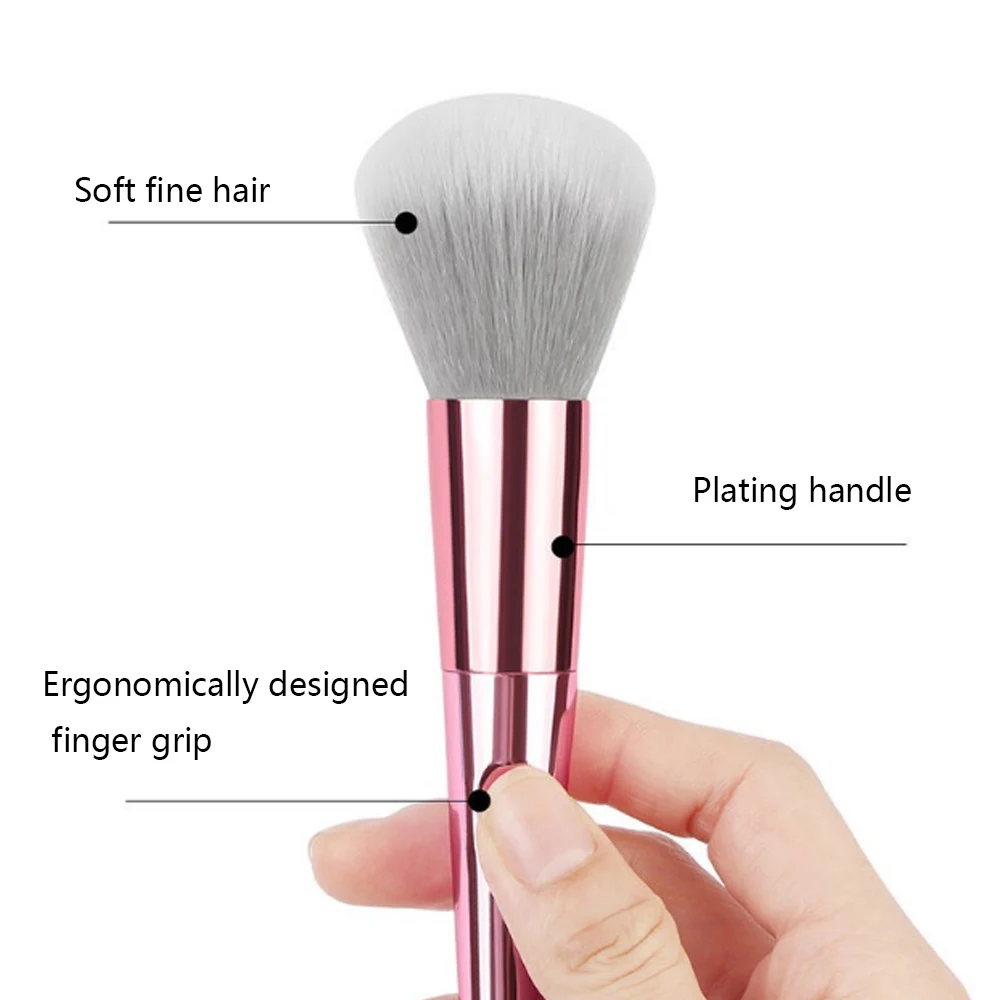 New-Style-10-a-Wet-And-Wild-Series-Makeup-Brush-Hand-Thumb-Handle-Brush-Set-Professional