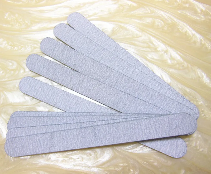 

10 pcs/lot plastic nail file 180/180 zebra thin nail file nail emery board manicure tool