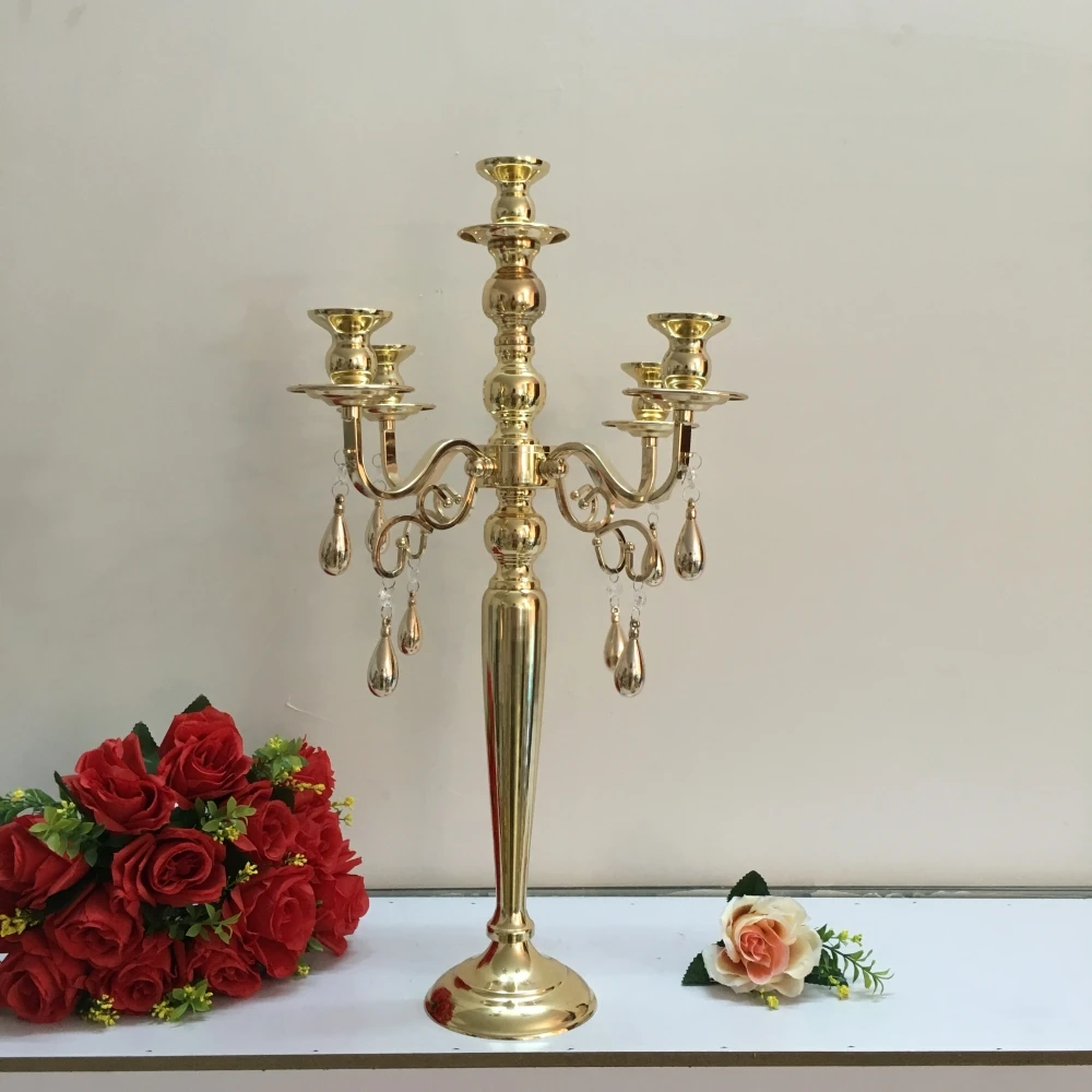 Golden-5-Heads-Candelabra-Candle-Holder-With-Pendant-Table-Wedding-Centerpiece-Party-and-Event-Candlesticks-Home (1)