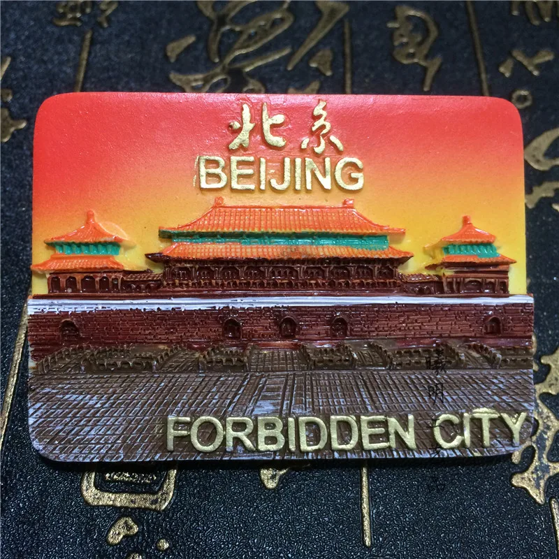 World Tourism Egypt, Switzerland, Germany, Italy, Venice Resin Refrigerator Magnet Tourist Souvenir Resin Magnetic Stick