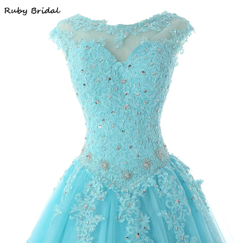Красные пышные платья для невесты хит продаж Vestido Debutante Blue Quinceanera бальные пышное