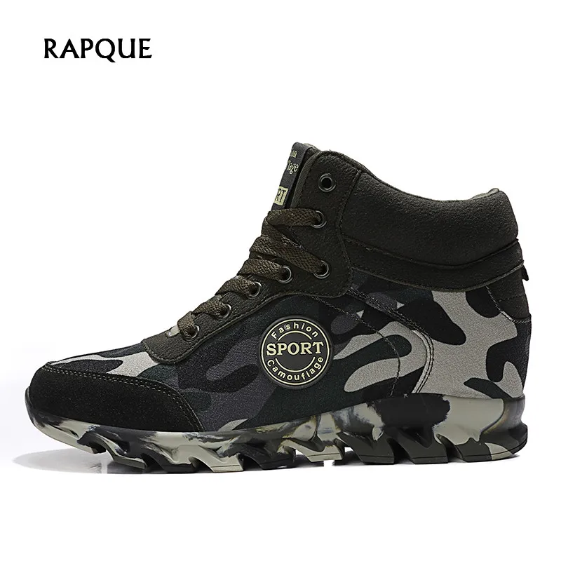 

Shoes woman sneakers femme platform shoes female Camouflage canvas trainers Height Increasing footwear big size 42