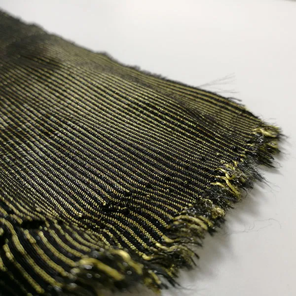 

New two-sided elastic fabric black bottom gold thread cloth soft clothing dress dress fabric fabric