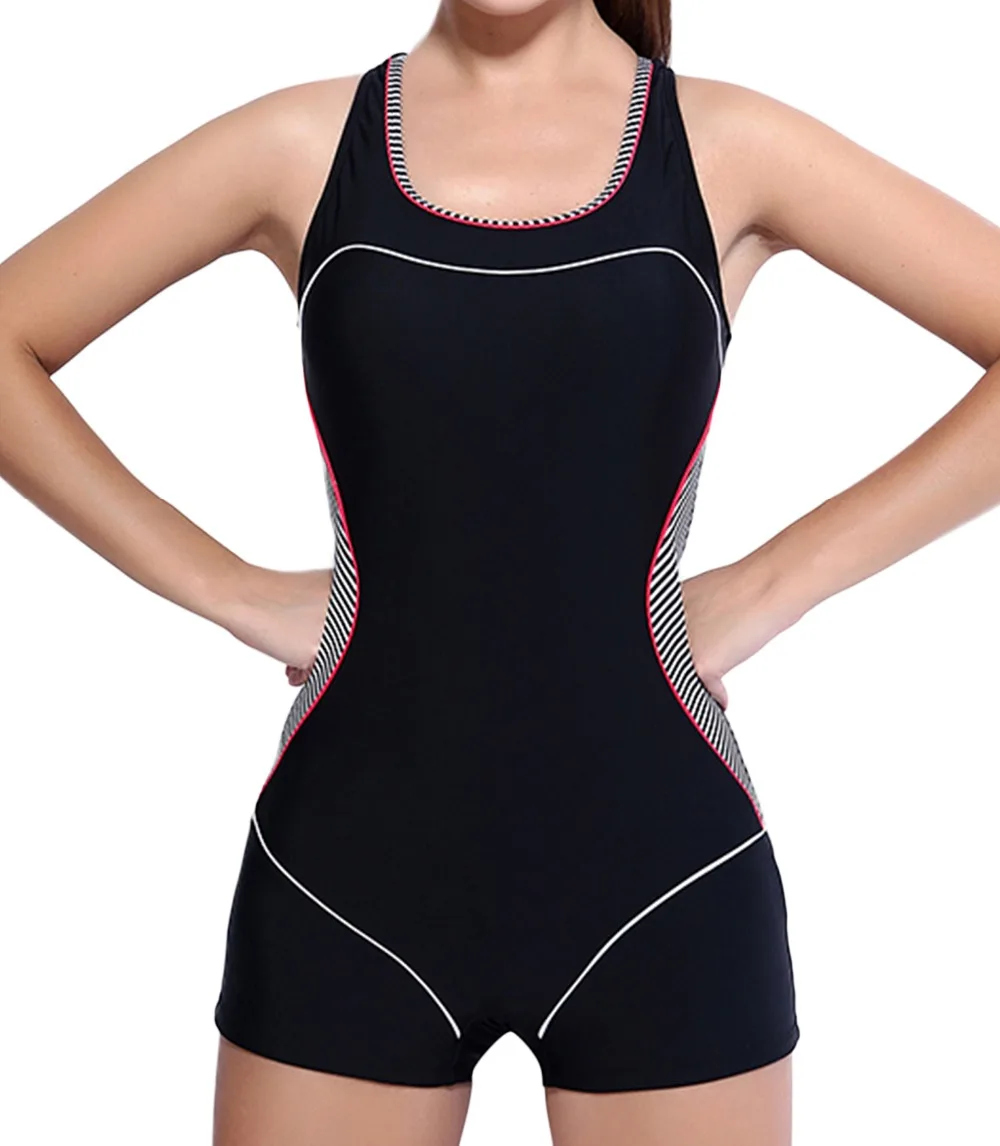 High End Bathing Suits Women One Piece Swimsuit Sport Swimwear Bodysuit Elastic Monokini