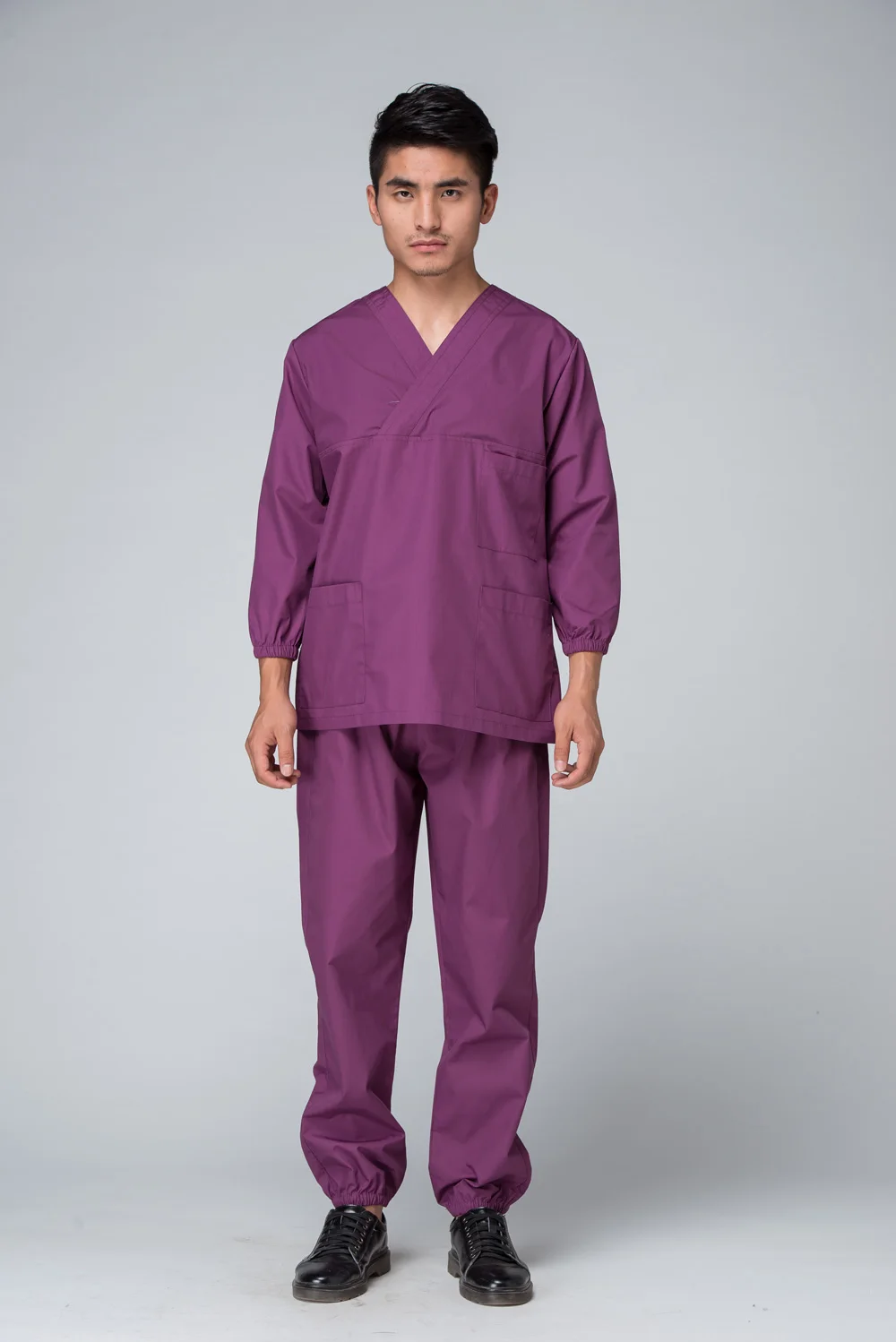 Free Shipping OEM scrub sets medical suits hospital workwear surgical