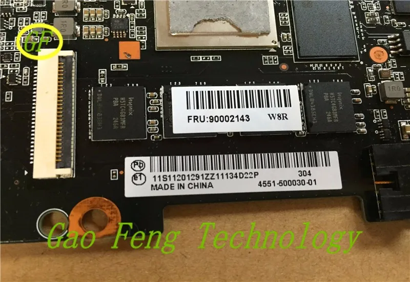 Материнская плата ноутбука для lenovo для ThinkPad для йоги 11 FRU 90002143 11S11201291 материнская плата тестирование