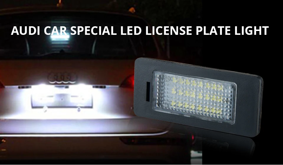 LED License Plate Light for audi _01