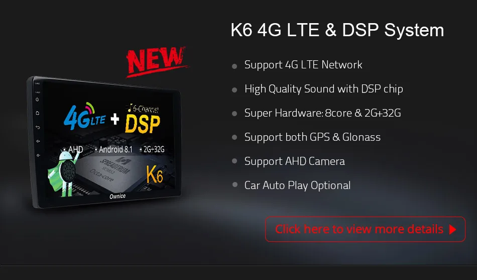 Ownice Android 9,0 Восьмиядерный DSP 4G LTE SPDIF k3 k5 k6 автомобильный Радио плеер gps DVD для HONDA CITY 2009 2010 2011 2012 2013