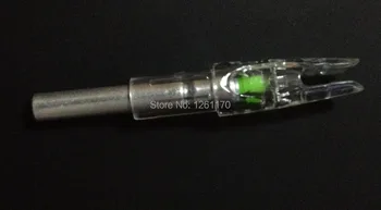 

Automatically LED Lighted nock, green color Nockturnal design, 3pcs