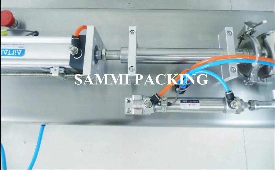 US $550.00 piston semi auto paste filling machine cream lotion filling viscous paste filler