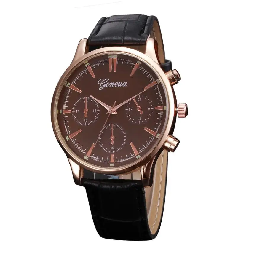 2017 Brand New And High Quality Fashion font b Mens b font Retro Design Leather Band